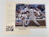 TONY GWYNN AUTOGRAPHED PHOTO W/ COA