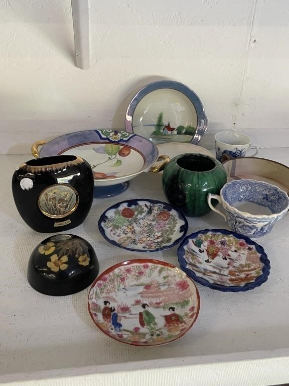 Vintage Oriental Dishes Lot