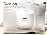 Cuckoo Multifunctional Rice Cooker *tested