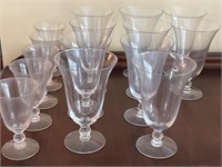 Imperial Candlewick Iced Tea goblets