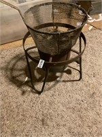 Fish cooker base and basket