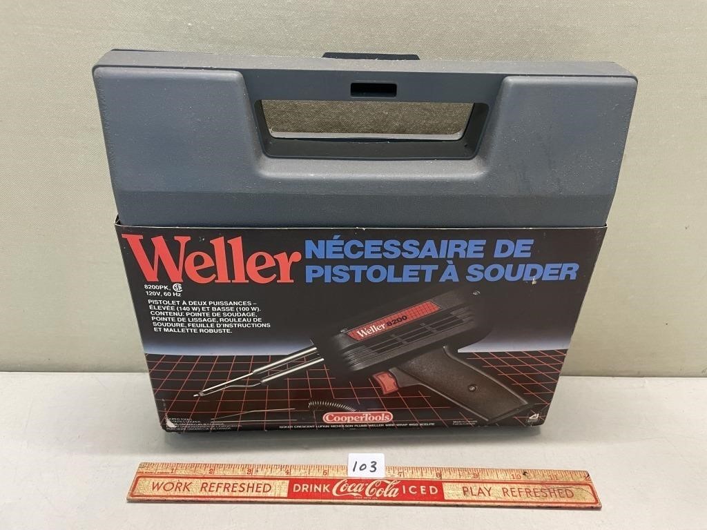 WELLER SOLDERING GUN & CASE