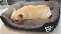 Opened dog bed 24x30inch for small to medium dogs