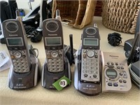 PANASONIC KX-TG5453 HOME PHONE SYSTEM