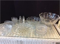 Cut Glass Dining Pieces