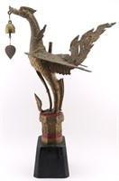 Thai Bronze Hongsa Bird Statue