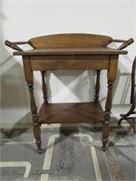 ANTIQUE PINE OPEN WASH STAND