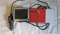 TomTom GPS with manual and charging cord