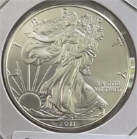 2011 American Eagle Silver GEM BU