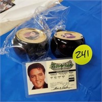 ELVIS ORNAMENTS AND LICENSE