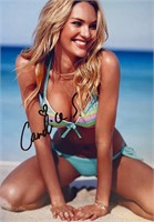 Autograph COA Candice Swanepoel Photo