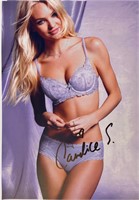 Autograph COA Candice Swanepoel Photo