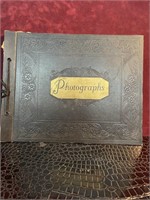 Photo Album (vintage) posts cards etc of France