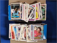 TWO BOXES OF ASSORTED FOOTBALL CARDS