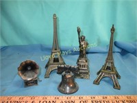 Vintage Cast Metal Miniature Souvenirs