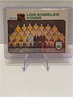 75/76 Los Angeles Kings Team Checklist