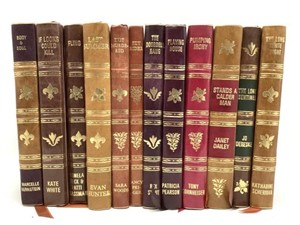 12 Leatherbound Classic Novels, New