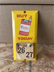 Vintage Winston Cigarette advertising tin