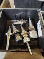 GROUP OF (5) CAT40 TOOL HOLDERS, ER32-70,