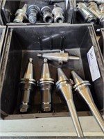 GROUP OF (5) CAT40 TOOL HOLDERS, ER20-4",