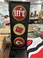 Chiefs lighted sign