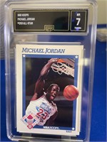 1991 Hoops Michael Jordan All Star GMA 7