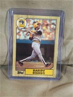 Mint 1987 Topps Barry Bonds Rookie Baseball Card