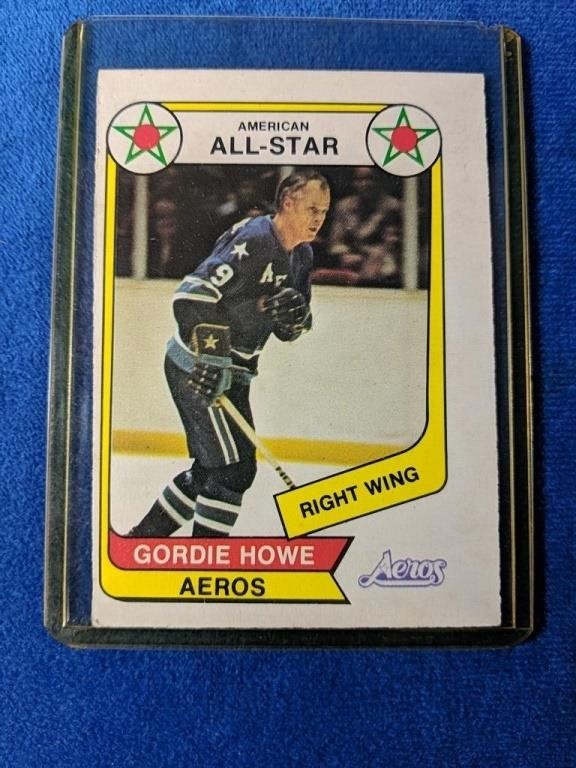 Gordie Howe AEROS, American All-Star Card