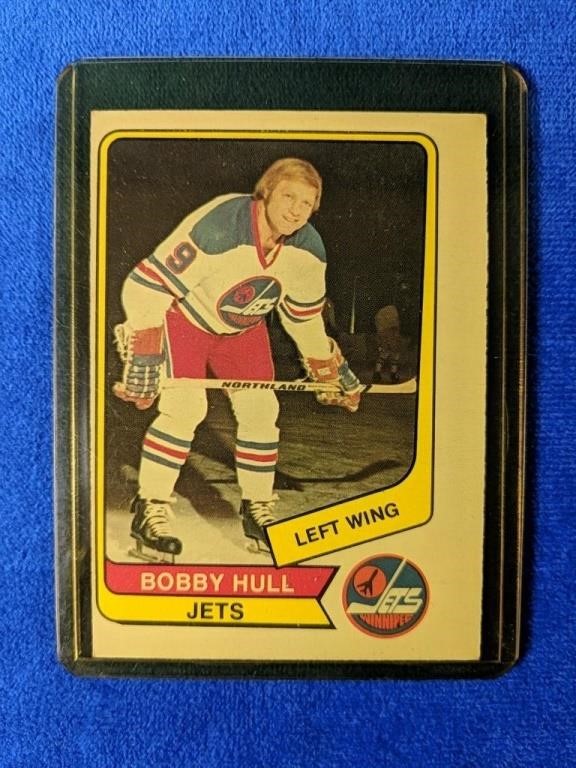 Jets, Bobby Hull 1975-76 Card