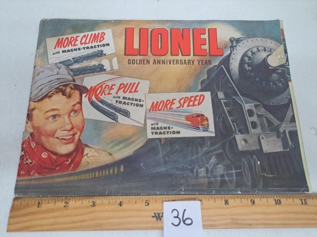 1950 Lionel Golden Anniv. Catalog