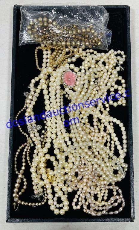 Lot of Faux Pearls