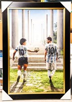 Mardano and Messi - Vertica Collector Frame 24 x 3
