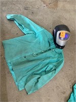 Welding jacket and face sheild
