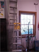 20' aluminum extension ladder and 6'