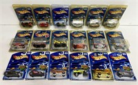 LOT (18) HOTWHEELS COLLECTOR CARS