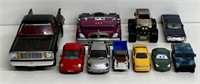 LOT (10) VINTAGE DIECAST CARS HOTWHEELS