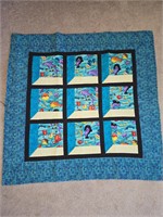 Small hand made lap quilts