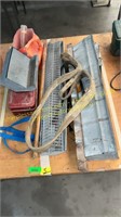 Folding Saw Horse, Chicken Feeders, Tool Box, Rope