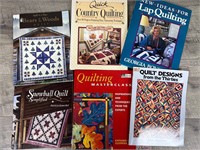 6 quilting books