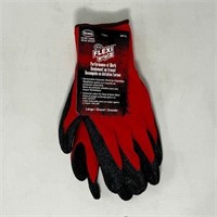 $168  Case of 24pr RED FLEXIGRIP-II SZ L Gloves