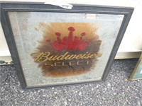 Budweiser Select Beer Sign
