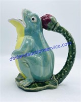 Ceramic Frog Pitcher