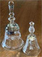 Crystal Glass Industries Bell and One Unmarked