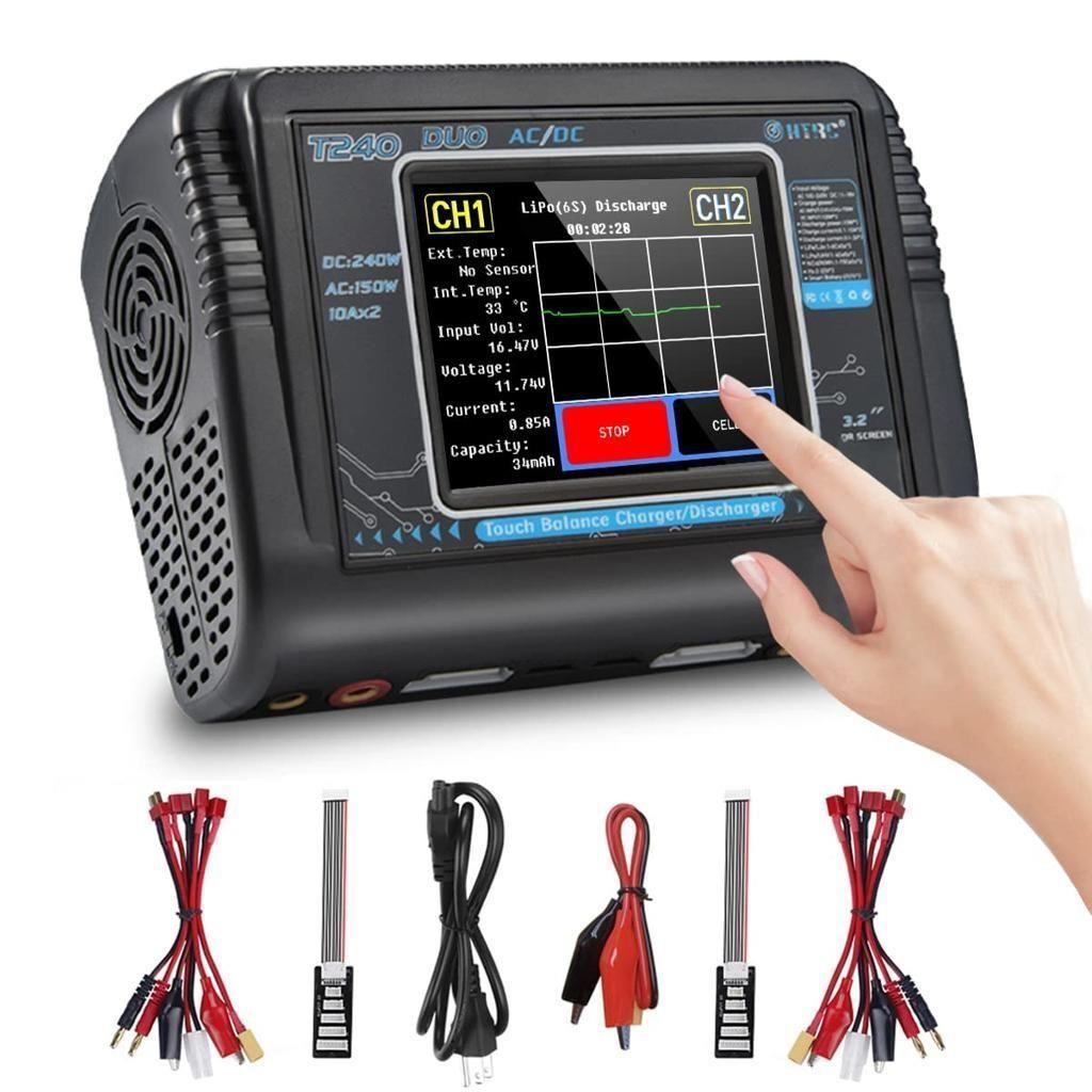 OFFSITE Lipo Battery Charger Dual Balance Touch