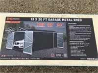 NEW 13' x 20' Metal Garage Shed (TMG-MS1320A)