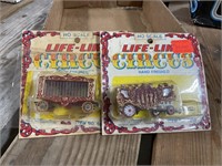 Vintage NIB HO Scale Circus Wagons