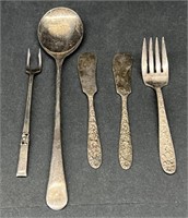 (L) Silver Plated Flatware By National Silver