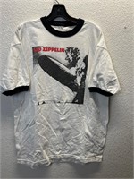 Vintage Y2K LED Zeppelin Ringer Shirt