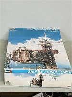 Revell 1/144 scale model - Shuttle launch tower