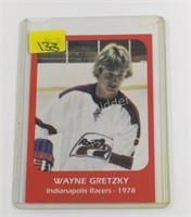 Wayne Gretzky 1978 Indianapolis Racers Rookie Card